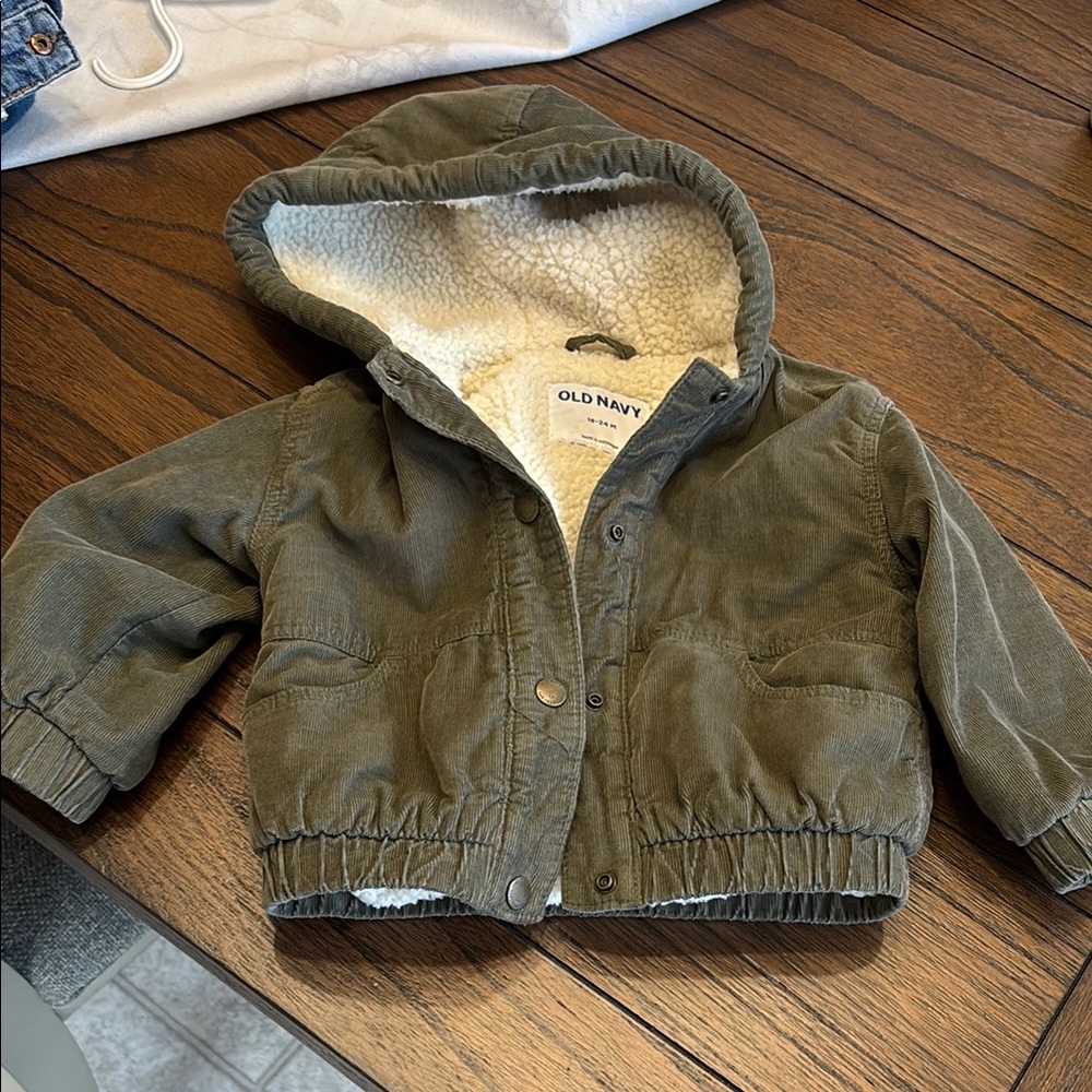 Old Navy Kids Olive Jacket